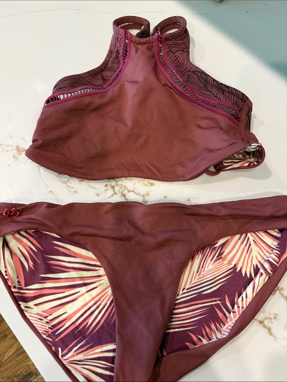 Maaji bikini size small reversible